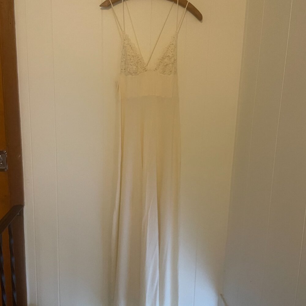 La Perla Petit Macramé Full-Length Slip • Frastaglio Lace • Size M - Picture 10 of 15